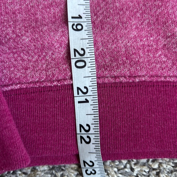 5/$25 PINK Victoria’s Secret pink and white crewneck sweatshirt size small - Picture 6 of 6
